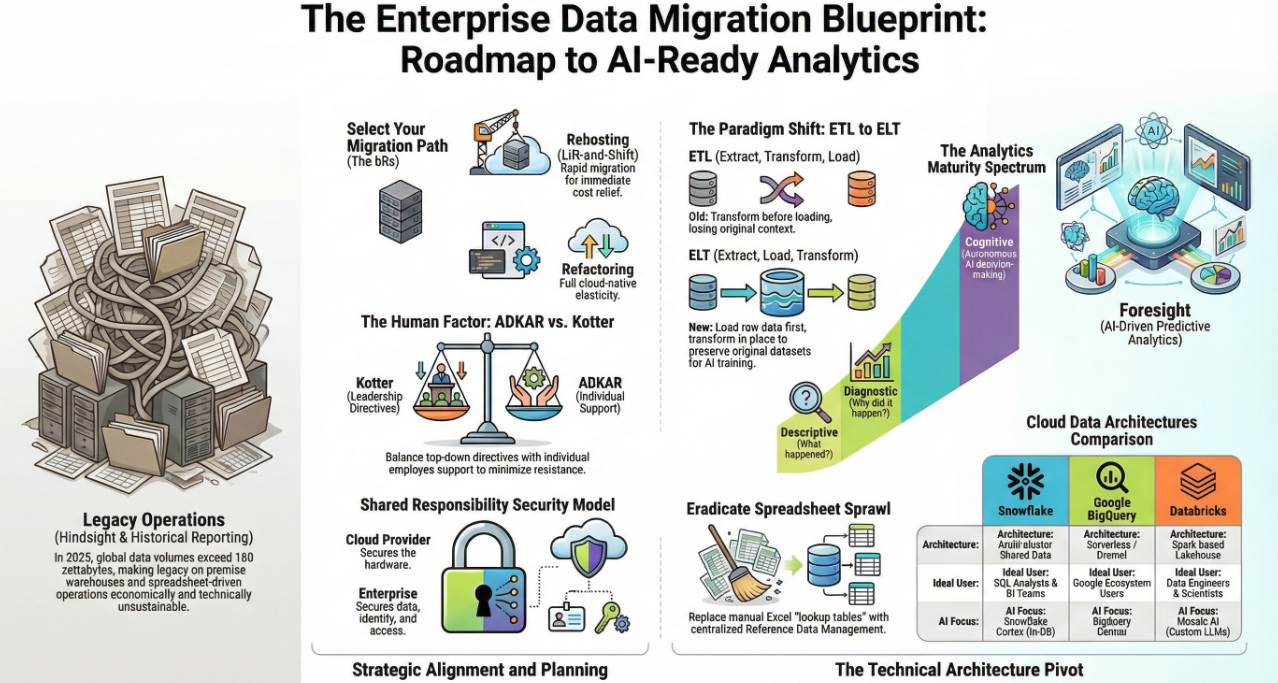 Spreadsheet Analytics Upgrade Infographic